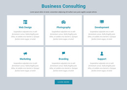 Bedrijfsconsulting - WordPress-Thema