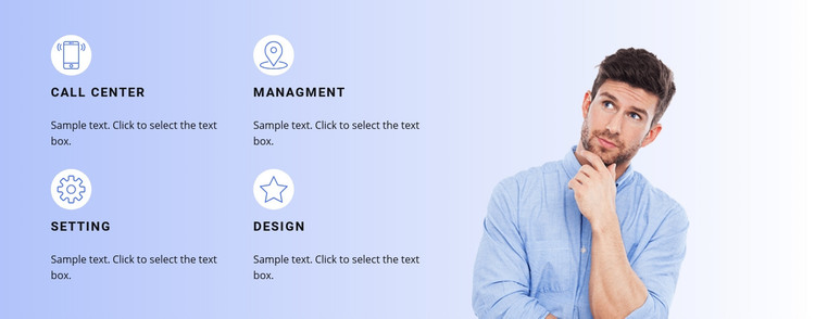 List of our tasks Homepage Design