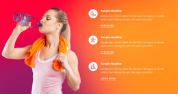 New Ways To Train - HTML Template Download