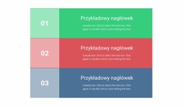 Bezpłatny Projekt Strony Internetowej Dla Kolorowa Lista