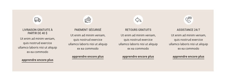 Expédition rapide et sûre Créateur de site Web HTML