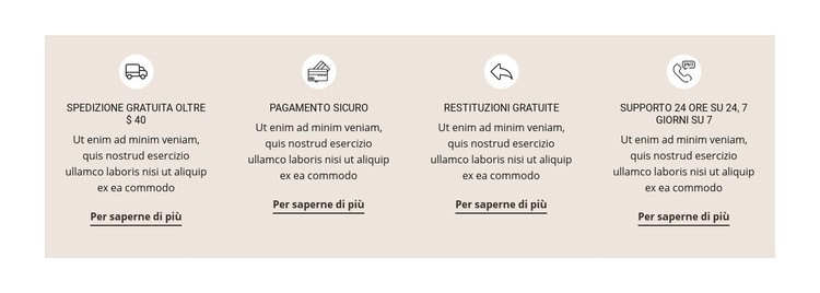 Spedizione veloce e sicura Mockup del sito web