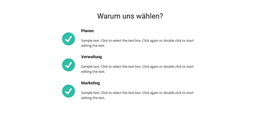 Liste Der Vorteile - Details Zu Bootstrap-Variationen