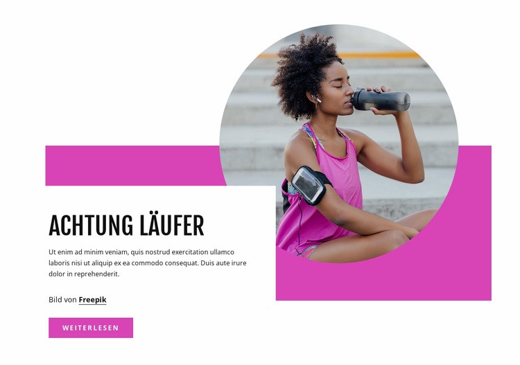 Tipps, um hydratisiert zu bleiben Landing Page