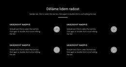 Obchodní Seznam - Šablona Bootstrapu