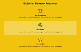 Funktionsliste - Fantastische Vorlage Erstellen