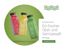 Frischer Fruchtsaft