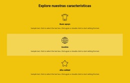 Lista De Funciones - Diseño Creativo De Sitios Multipropósito