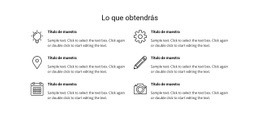 Lista De Servicios - Hermoso Diseño De Sitio Web