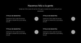 Lista De Negocios - Página De Destino Gratuita