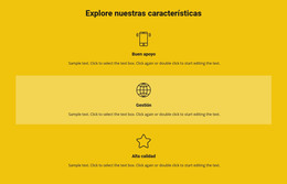 Lista De Funciones - Plantilla De Una Página