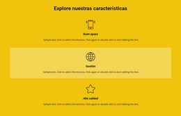 Lista De Funciones - Plantilla De Comercio Electrónico Joomla