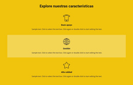 Lista De Funciones - Plantilla De Página Web