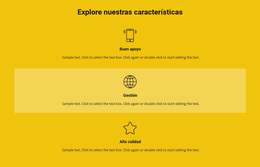 Lista De Funciones - Descarga Gratuita Del Tema De WordPress