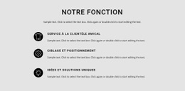 Liste Des Fonctionnalités - Conception Web Polyvalente