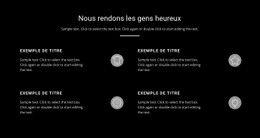 Liste Des Entreprises - Modèle HTML5