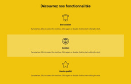Liste Des Fonctionnalités - Thème WordPress À Télécharger Gratuitement