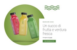 Succo Di Frutta Fresca - Online HTML Page Builder