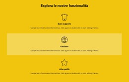 Elenco Delle Caratteristiche Modello CSS Reattivo