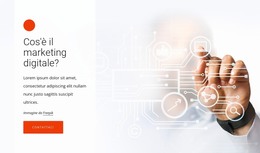 Sito Web Della Pagina Per Promozione Dei Marchi