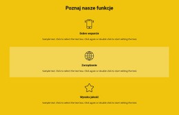 Lista Funkcji - Kreatywny, Wielofunkcyjny Projekt Witryny