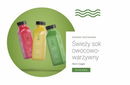 Sok Ze Świeżych Owoców - Szablon Osobisty