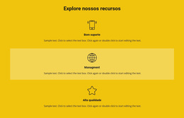 Lista De Recursos - Tema WordPress Para Download Gratuito