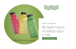 Taze Meyve Suyu Duyarlı Site