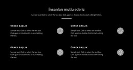 İşletme Listesi Web Sitesi Şablonu