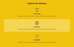 Features List - Free Download WordPress Theme