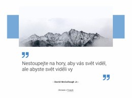 Zdolávat Hory – Bezplatné Šablony Motivů Html5
