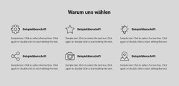 Unsere Beratung – Anpassbare Professionelle HTML5-Vorlage