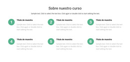 Sitio HTML Para Lista De Cursos