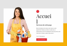 Conception De Site Web Pour Service De Ménage Écologique À Domicile