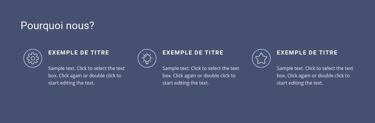 Liste classique Modèle HTML5