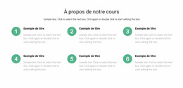 Extensions De Modèles Pour Liste Des Cours