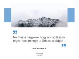 Hegyeket Mászni – Gyönyörű Sablonok Létrehozása