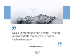 Il Miglior Design Del Sito Web Per Scalare Montagne