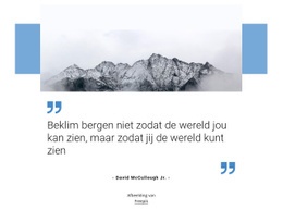 Het Beste Websiteontwerp Voor Bergen Beklimmen