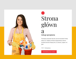 Ekologiczna Usługa Sprzątania Domu Sprzątanie Szablonów Stron Internetowych