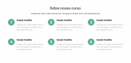 Design De Site Lista De Cursos Para Qualquer Dispositivo