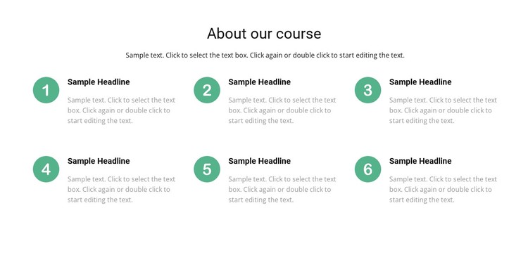 Course list Static Site Generator