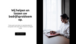 Multifunctioneel WordPress-Thema Voor Hulp Bij Vragen