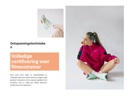 Aangepaste Lettertypen, Kleuren En Afbeeldingen Voor Wees Stijlvol In Fitness