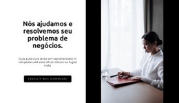 Ajude Com Qualquer Dúvida - Inspiração Para O Design Do Site