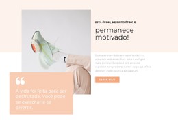O Esporte Começa Com Estilo Modelo De Site CSS Gratuito
