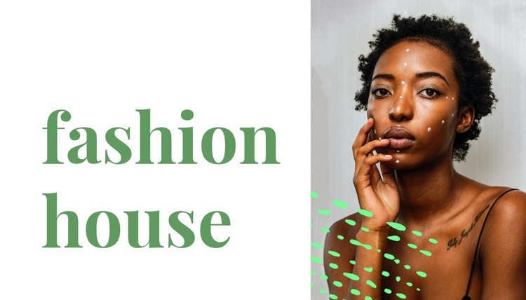 House of Exclusive Fashion Elementor Template Alternative