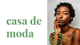 Casa De Moda Exclusiva - Plantilla De Arranque