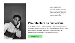 Amorcer Le HTML Pour C'Est Notre Architecte