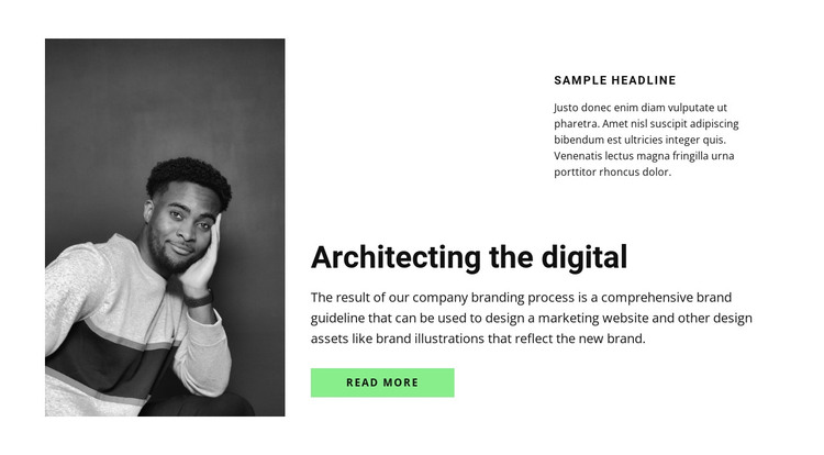 This is our architect HTML Template